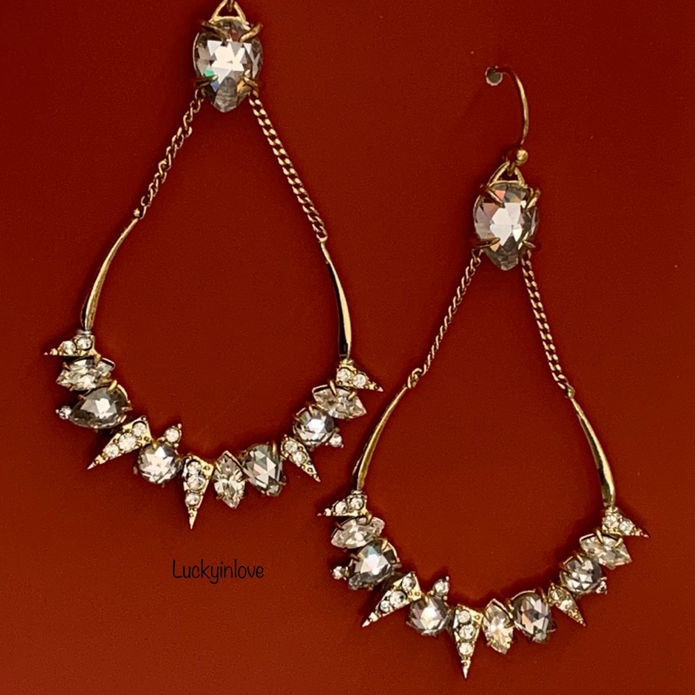 Alexis Bittar Mosaic Futurist Chandelier Earrings - Picture 13 of 16